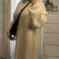 Robe Pull Oversize Beige