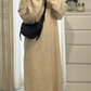 Robe Pull Oversize Beige