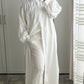 Robe chemises bouffante Blanche