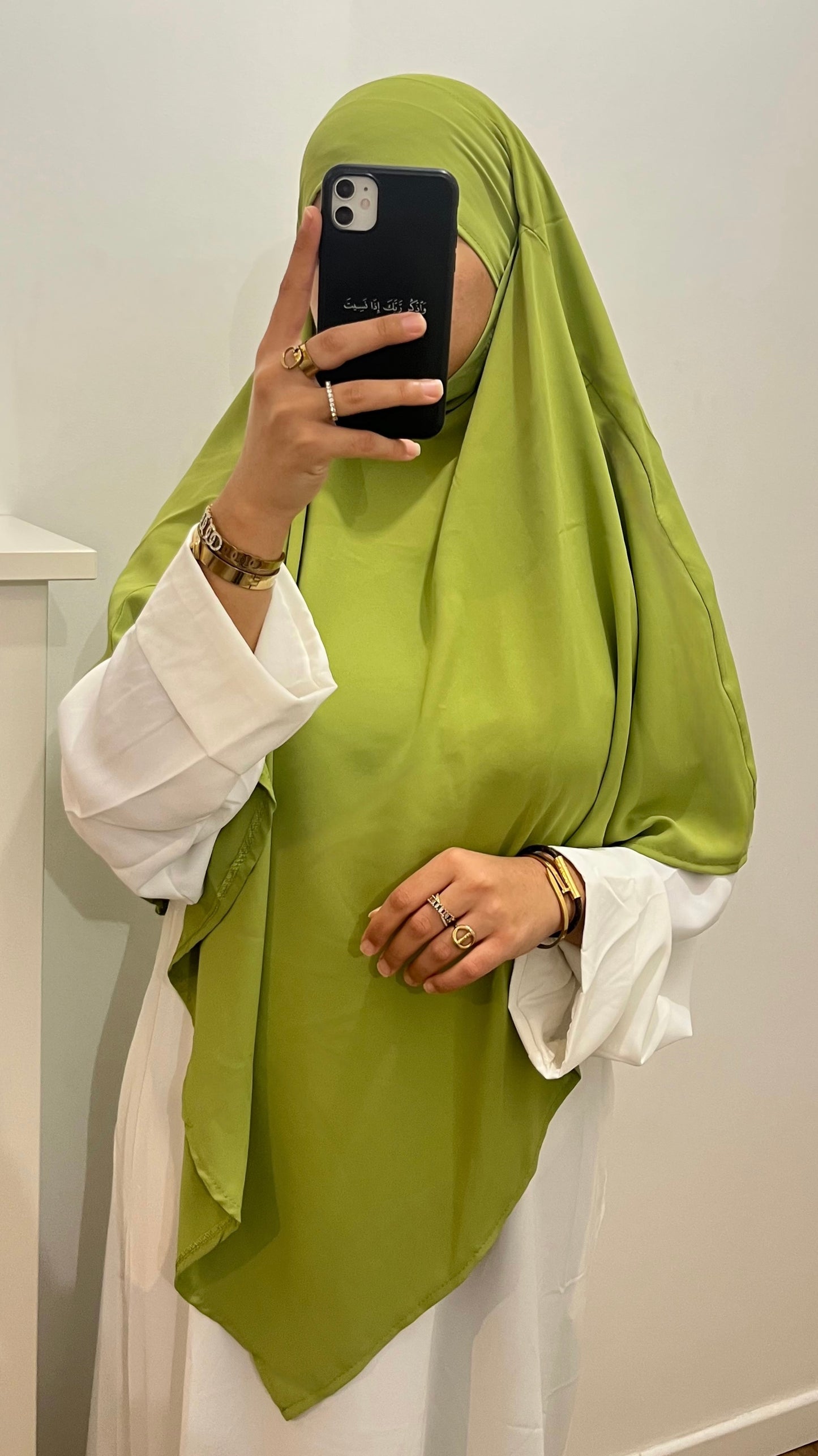 Khimar en soie de medine