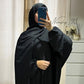 Abaya voile intégré NOIR